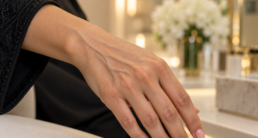 Hand filler in Al Ain, Abu Dhabi for natural-looking hand volume restoration