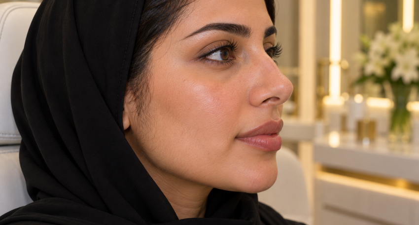 Soft Light treatment consultation for fine facial hair in Al Ain, Abu Dhabi