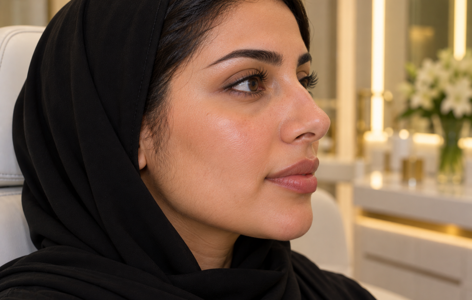 Soft Light treatment consultation for fine facial hair in Al Ain, Abu Dhabi