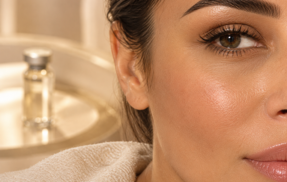 PDRN and polynucleotide skin treatment concept at Harmony Beauty Aesthetic Center in Al Ain, Abu Dhabi